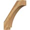 Ekena Millwork 6"W x 26"D x 30"H Imperial Rough Sawn Knee Brace, Western Red Cedar BRC06X26X30IMP00RWR - alternate 1